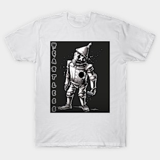 Echoes of Emptiness: The Tinman's Heartless Ballad T-Shirt